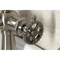Kingston Brass SingleHandle Bathroom Faucet with Push PopUp, Brushed Nickel KS3548CG - alternate 6